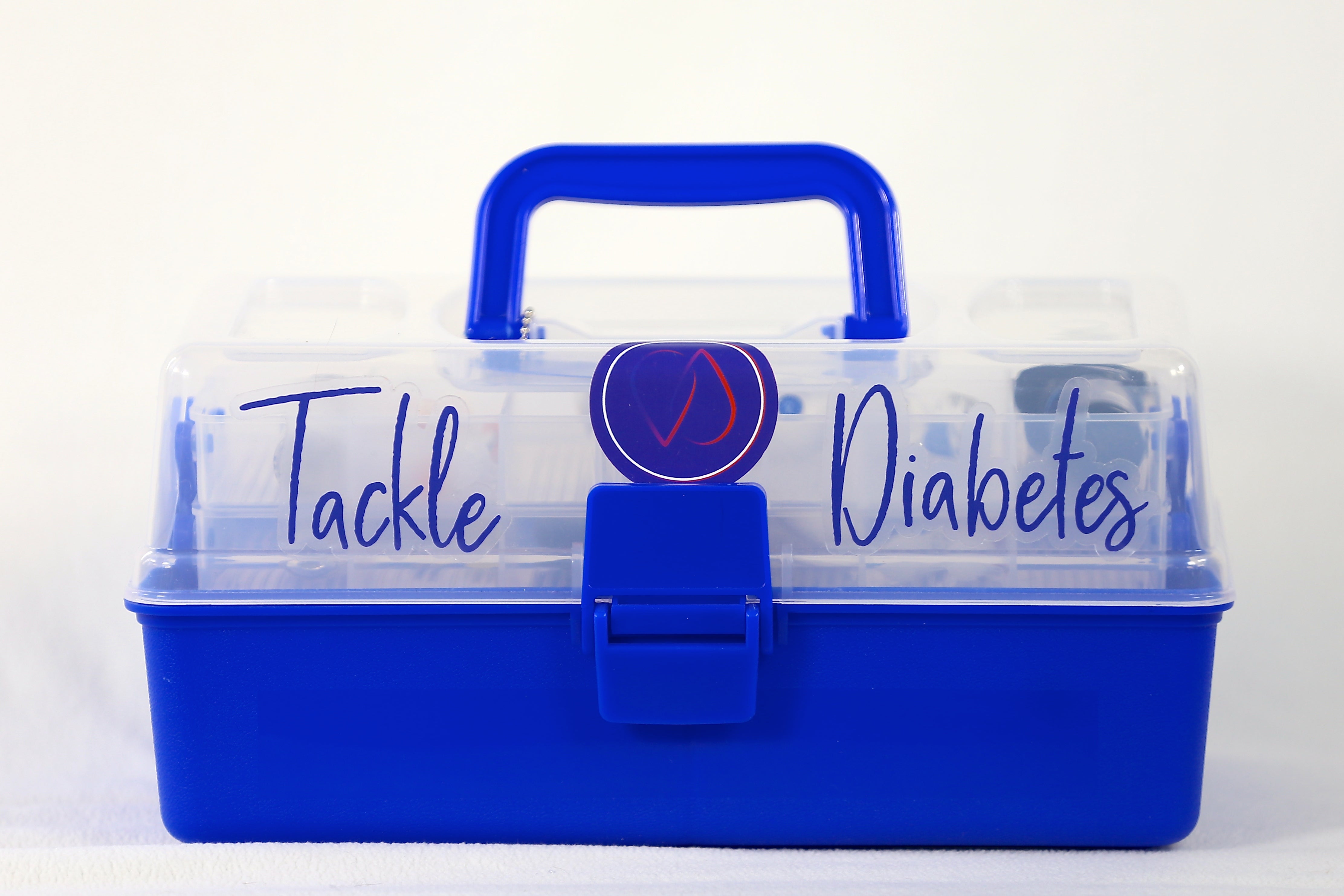 Diabetes Box, designed to hold all T1D tools –