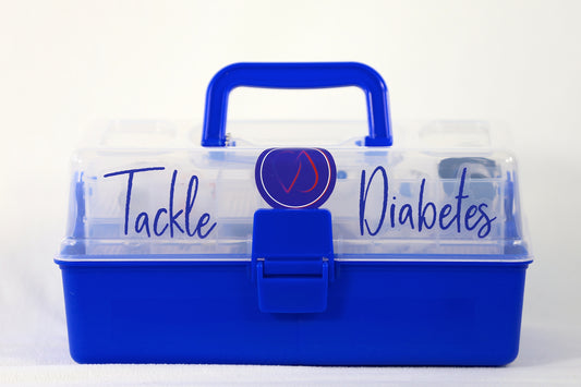 Diabetes Box, designed to hold all T1D tools - ThisDiabetic.com