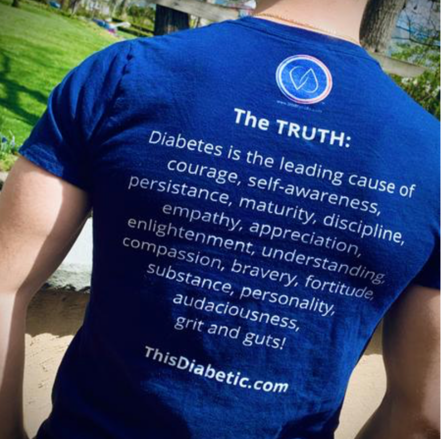 The truth about diabetes UNISEX Short Sleeve Adult T-shirt - ThisDiabetic.com