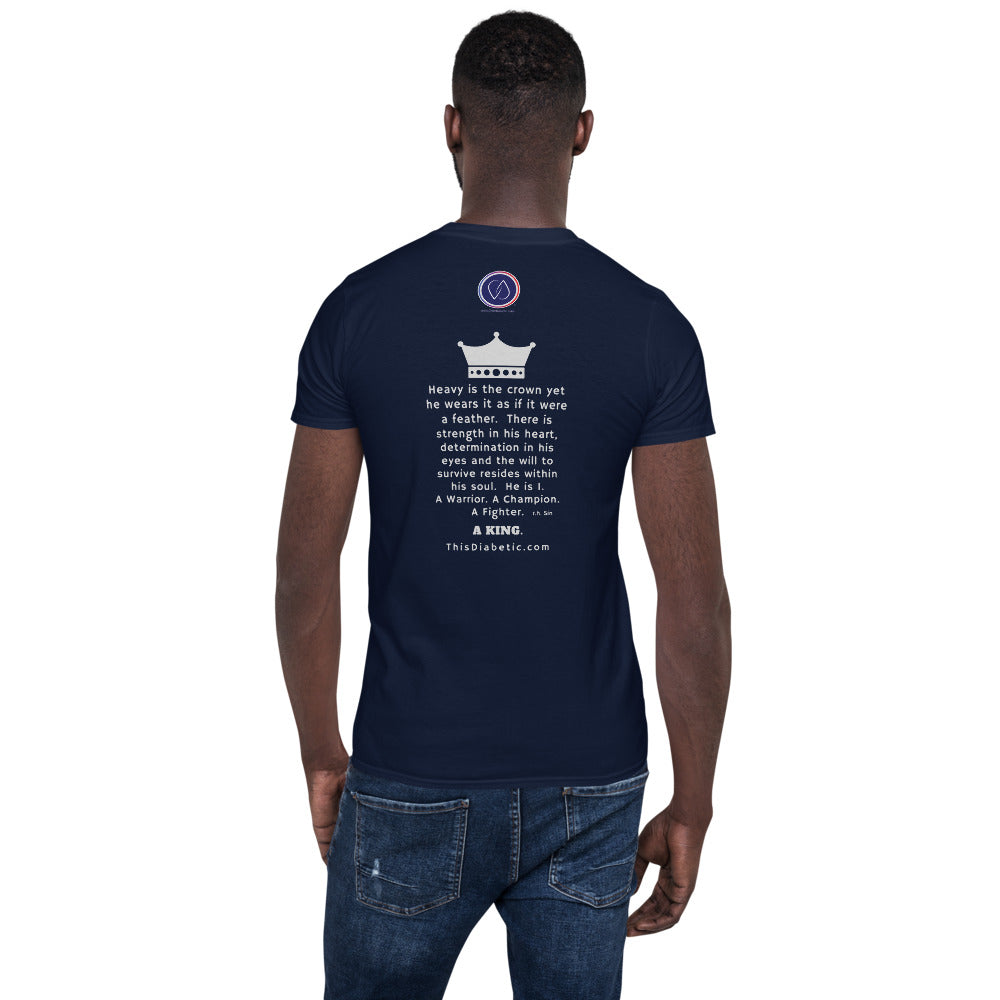 Heavy Is The Crown Yet He Wears It like Feather Sleeve Adult T-shirt - ThisDiabetic.com