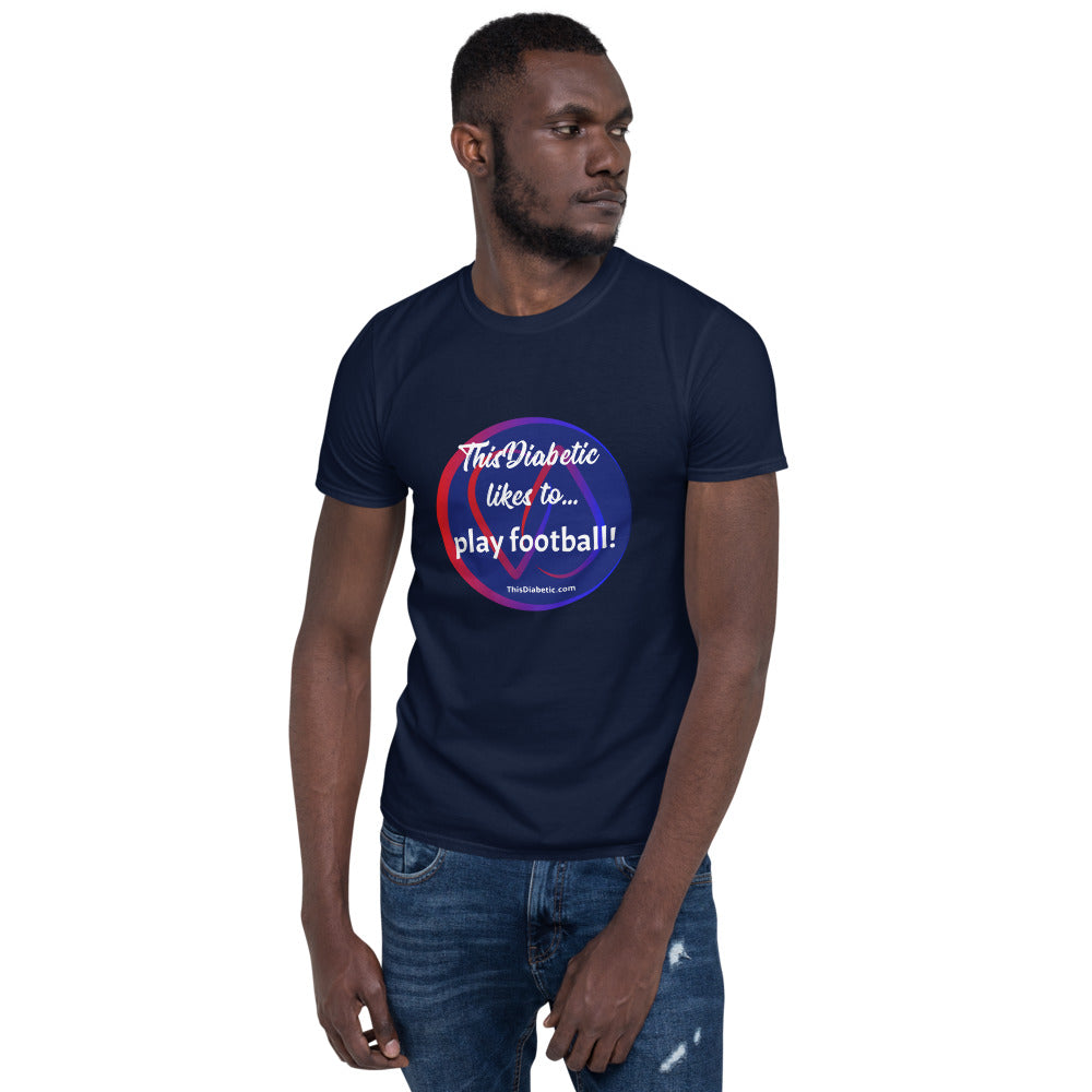 CUSTOMIZABLE This Diabetic likes to........ ! Short-Sleeve Unisex Adult T-Shirt S/M/L/XL/2XL - ThisDiabetic.com