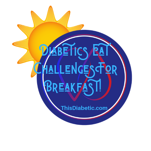 Diabetics Eat Challenges for Breakfast Youth XS/S/M/L/XL 6-18 yrs old  Sleeve T-Shirt - ThisDiabetic.com