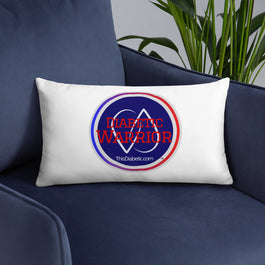 Diabetic Warrior Pillow.. Within in you right now... (quote on back)